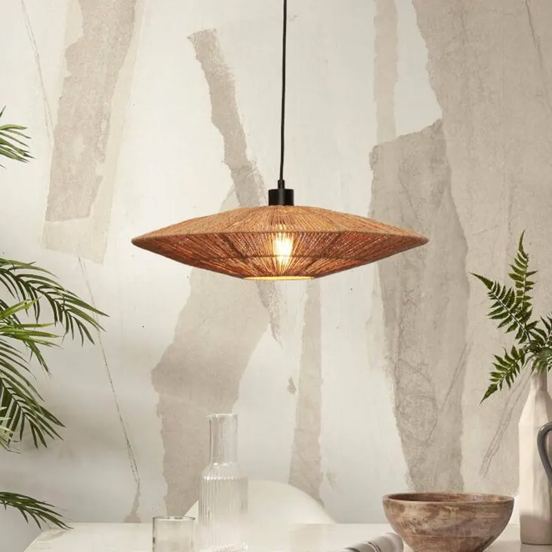 Good & Mojo Iguazu lampa wisząca Ø 55cm Natur