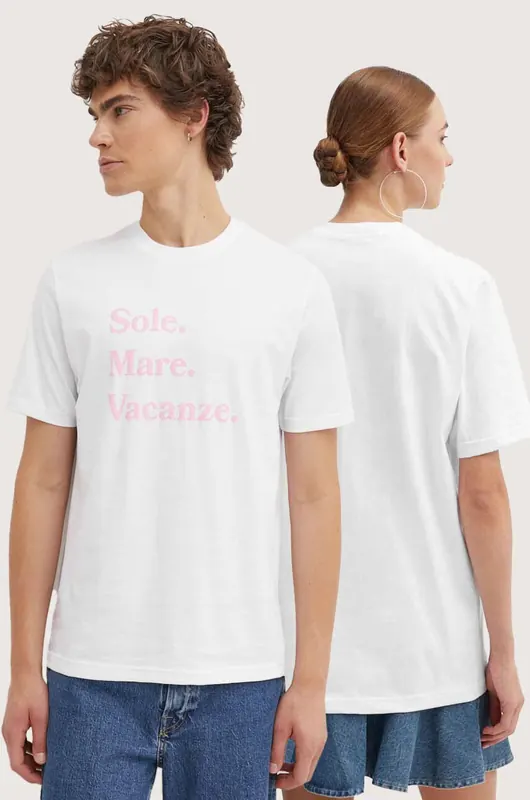 Drivemebikini t-shirt bawełniany Sole Mare Vacanze