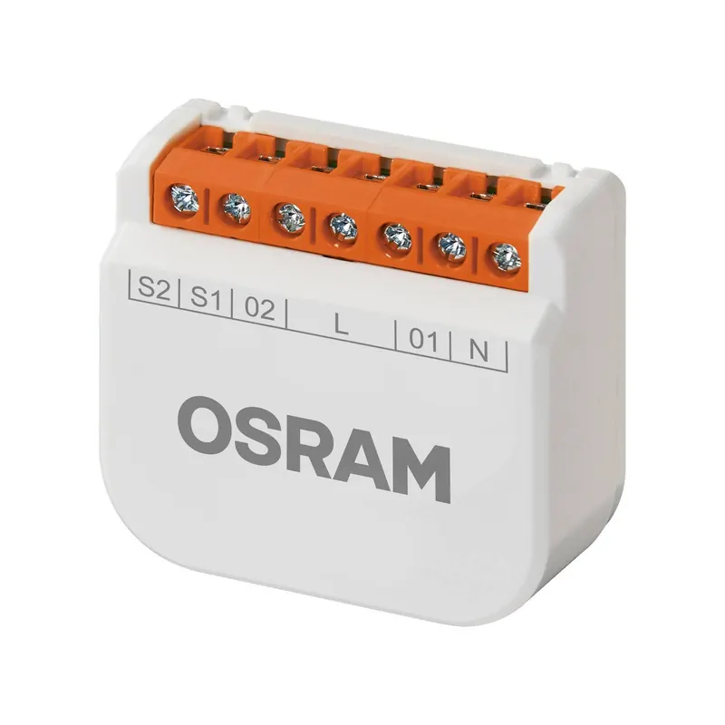 Moduł przełączający OSRAM SMART+ WiFi, 2-kanałowy, podtynkowy, IP20