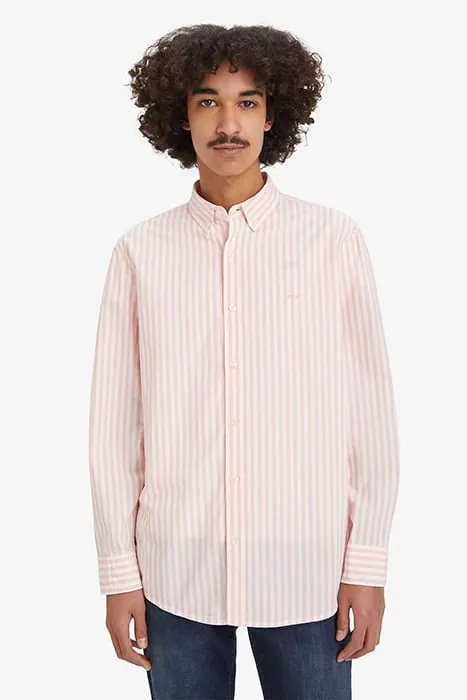 Levi's Authentic Casual Shirt Pink Maat: XS | Casual Overhemden Outlet | Heren | Roze