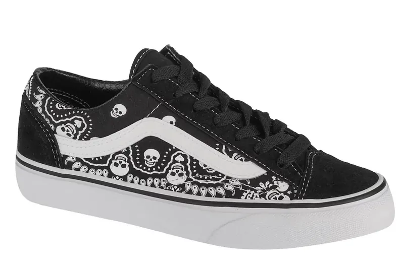 Vans Bandana Style 36 VN0A54F6D9S, Unisex, Czarne, buty sneakers, tkanina, rozmiar: 34,5