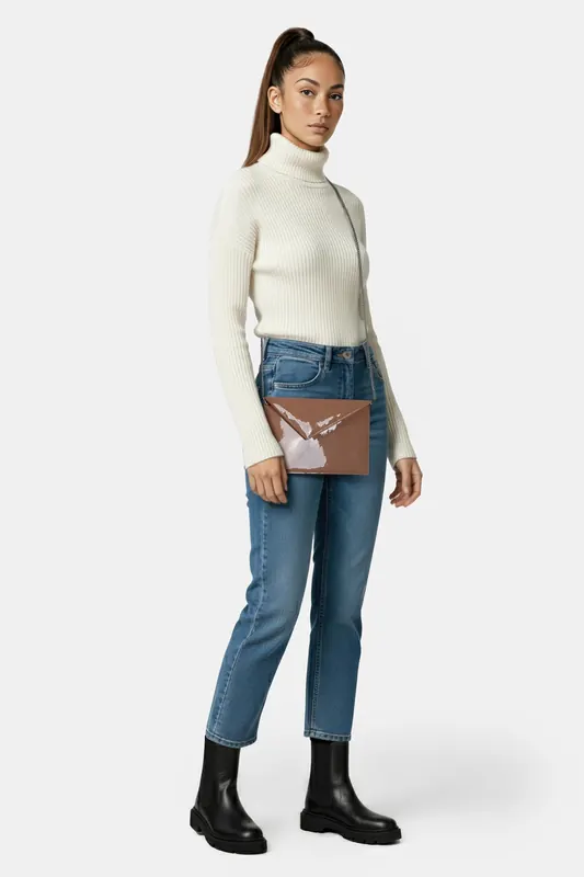 LK Bennett Ochiana Nan Fawn Maat: OS | Clutches Outlet | Dames | Beige