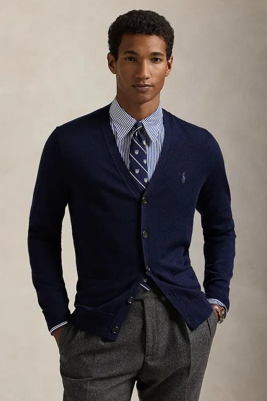 Polo Ralph Lauren kardigan wełniany RWS-Longsleeve