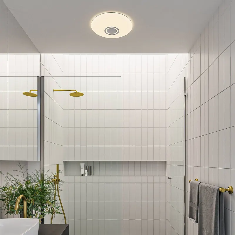 Lampa sufitowa LED DJay Smart CCT z głośnikiem