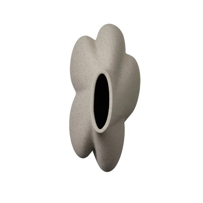 Wazon AYTM Saltare, 30 cm, kolor taupe, ceramika