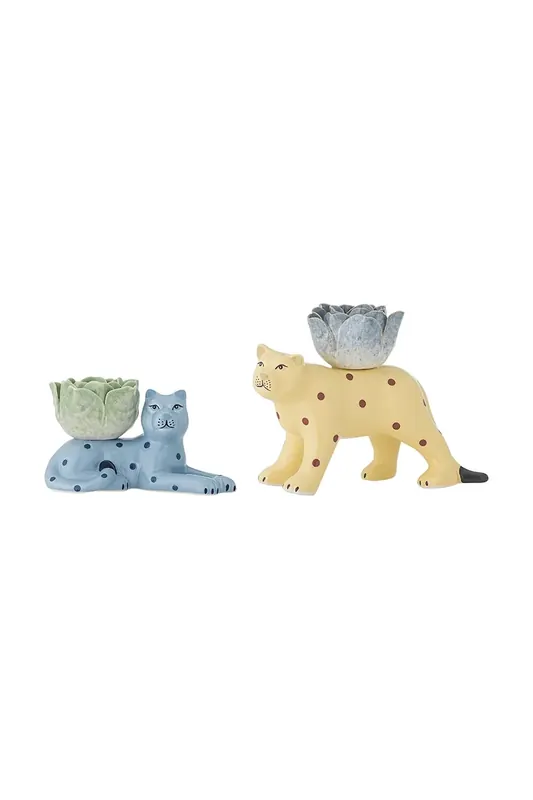 Bloomingville świecznik dekoracyjny Rory 18 / 14 cm 2-pack