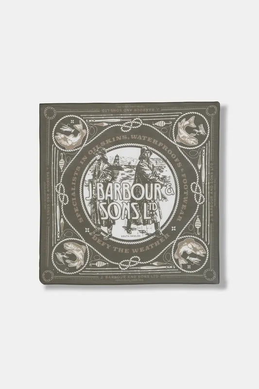 Barbour bandana damska bawełniana