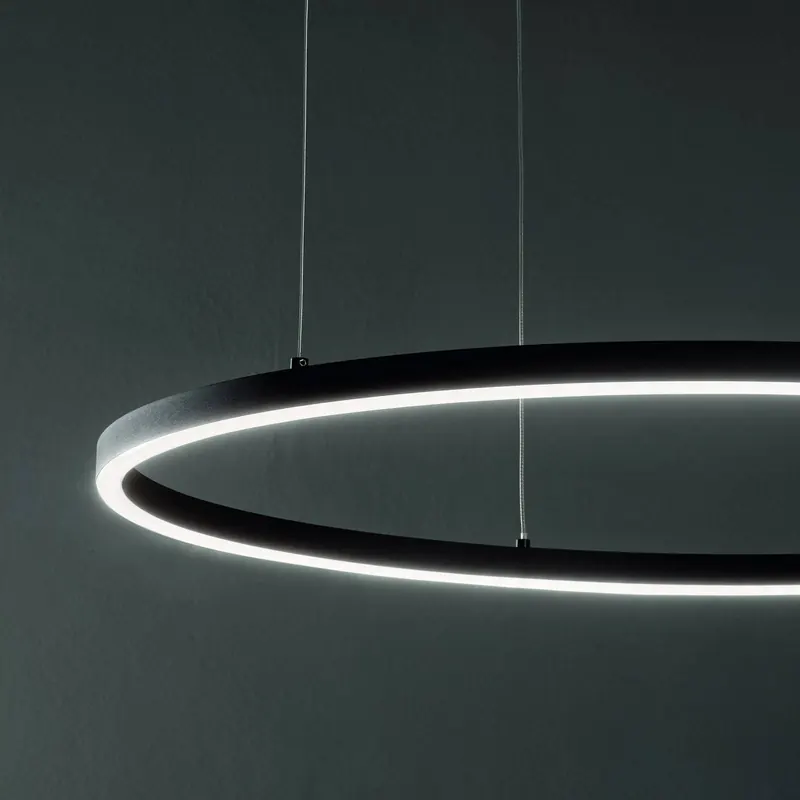 Ideal Lux Żyrandol LED Oracle Slim Ø 70 cm biały 3000 K