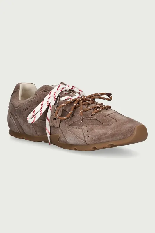Nokwol Atlas-M Mushroom Suede sneakersy męskie zamszowe