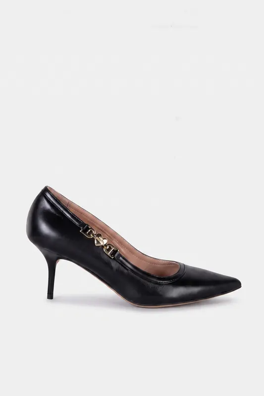 Moschino Goatskin Pump Black Maat: 36 | Pumps Outlet | Dames | Zwart
