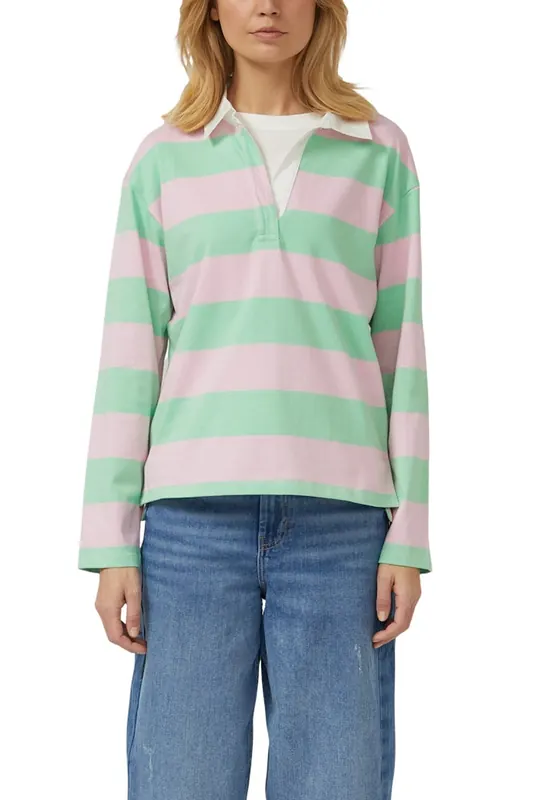 s.Oliver Sweatshirts Pink Maat: 40 | Longsleeves Outlet | Dames | Roze