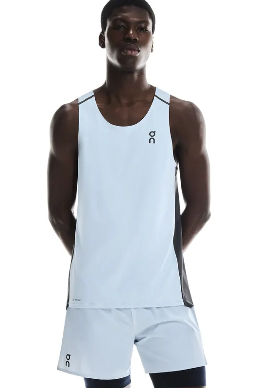 On Performance Tank 1 Arctic | Eclipse Maat: M | Sport Shirts Outlet | Heren | Zwart