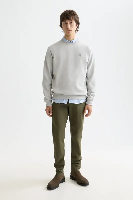 Scotch & Soda Nos Mott Cotton-blend Twill Chino Khaki Maat: W32L34 | Chino's Outlet | Heren | Bruin