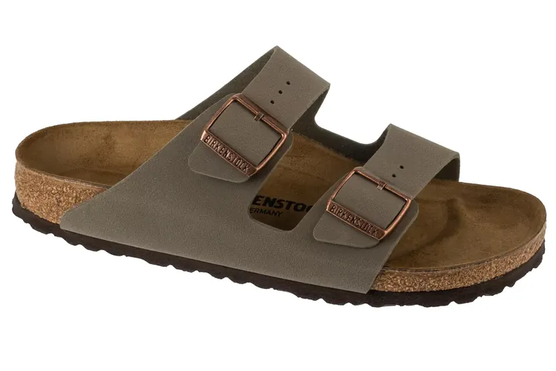 Birkenstock Arizona BFBC 0151213, Unisex, Szare, klapki, Birko-Flor, rozmiar: 39