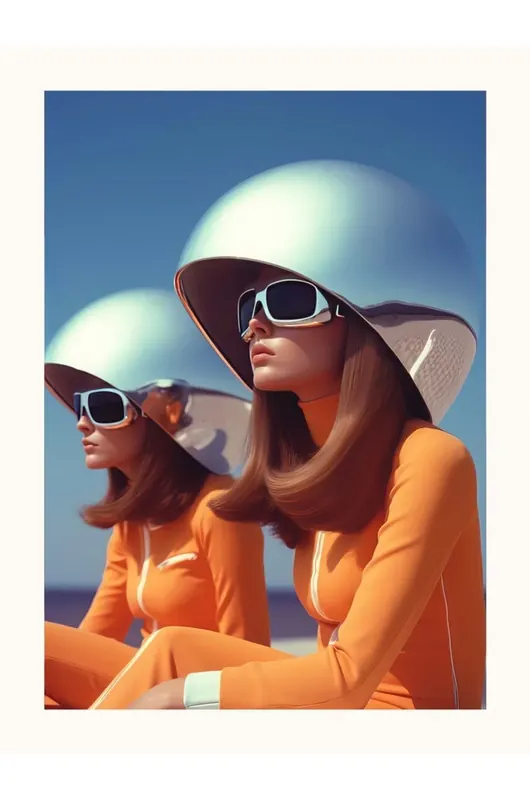 HARTMAN plakat a.i. art Retro Future 05 45,72 x 60,96 cm