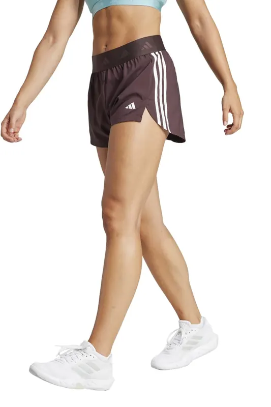 Adidas Performance Hyperglam Woven Shorts Shadow Brown Maat: XS | Korte Broeken Outlet | Dames | Bruin