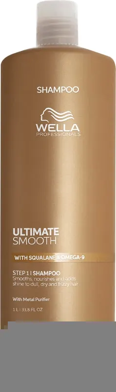 Wella Szampon Professionals Ultimate Smooth intensywnie odżywiający, nadający włosom połysk i miękkość 1000 ml