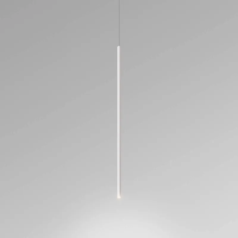 EGG DLS żyrandol Spago 60 T, biały, Ø 1,4 cm, aluminium