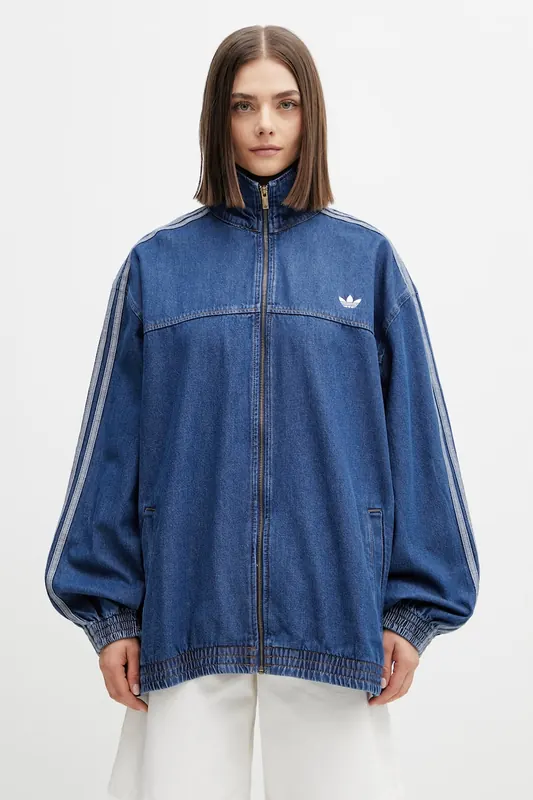 adidas Originals Firebird kurtka damska jeansowa