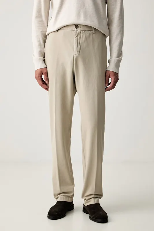 Paul&Shark spodnie chinos męskie z bawełną