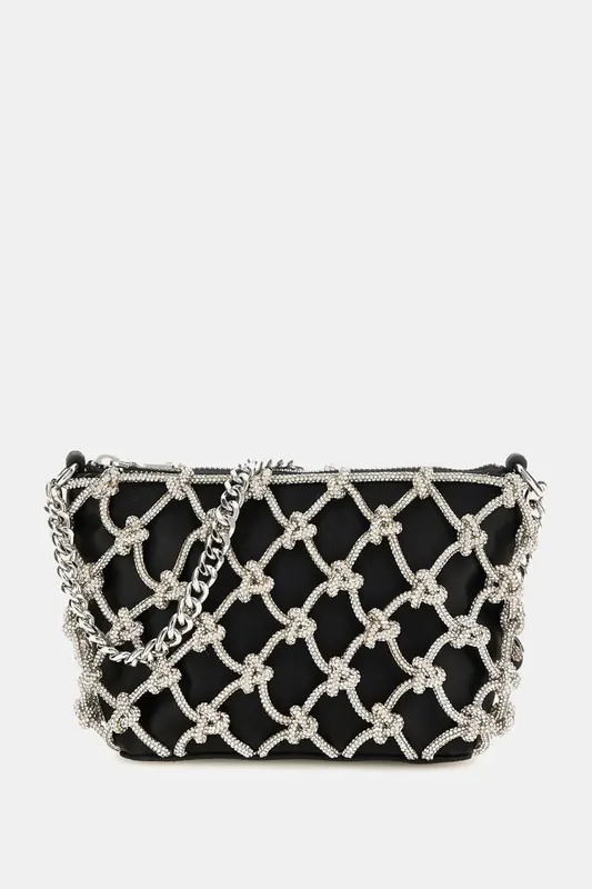 GUESS Marciano By  Zalina Top Zip Shoulder Bag Black Maat: OS | Handtassen Outlet | Dames | Zwart