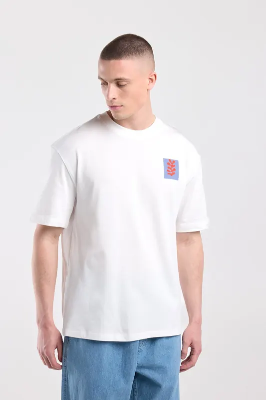 America Today Eagle White Maat: L | Basic T-Shirts Outlet | Heren | Wit