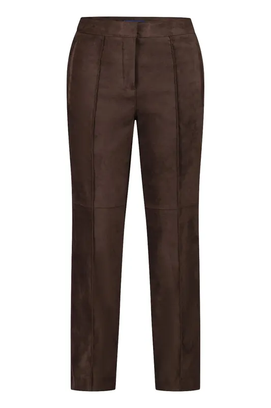 Atelier Gardeur Delia680-600651 Dark Brown Maat: 34 | Pantalons Outlet | Dames | Bruin