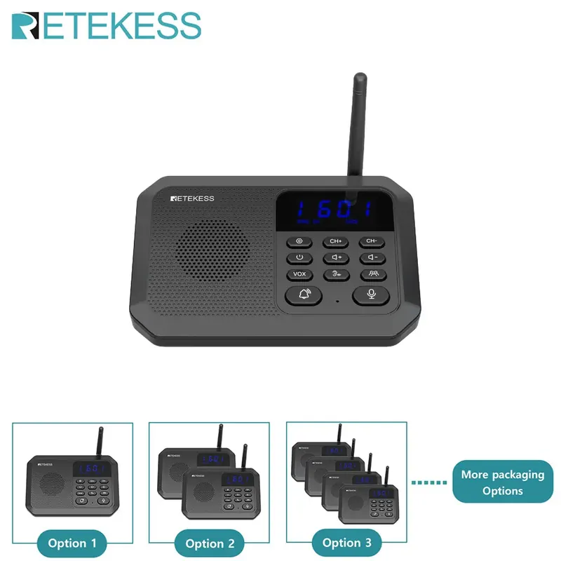 RETEKESS Nursing intercom system TH201 UHF frequency band Call Transmitter for the Elederly Clinic Nursing Home Company