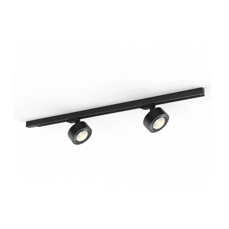 3-fazowy system szynowy LED Molto Luce Mag, czarny, 827