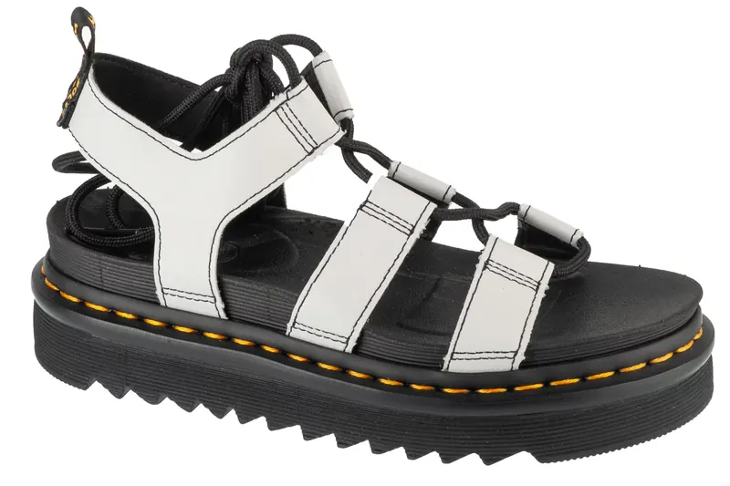 Dr. Martens Nartilla Sandals DM31617020, Damskie, Białe, sandały, skóra naturalna, rozmiar: 41