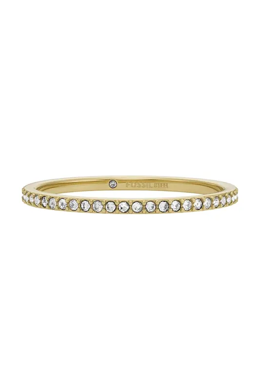 Fossil pierścionek Ellis Pavé Glitz