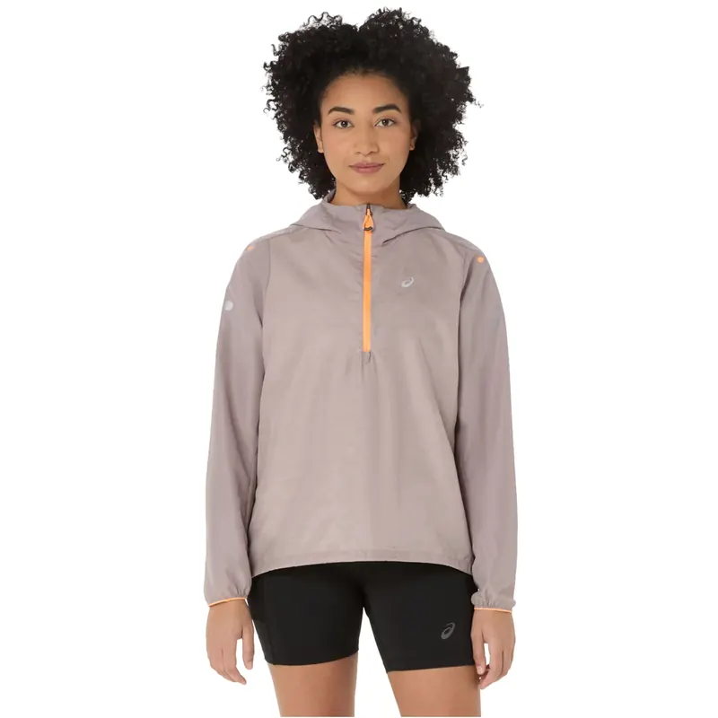 ASICS Fujitrail Packable Windbreaker 2012D313-020, Damskie, Szare, kurtki, poliester, rozmiar: L