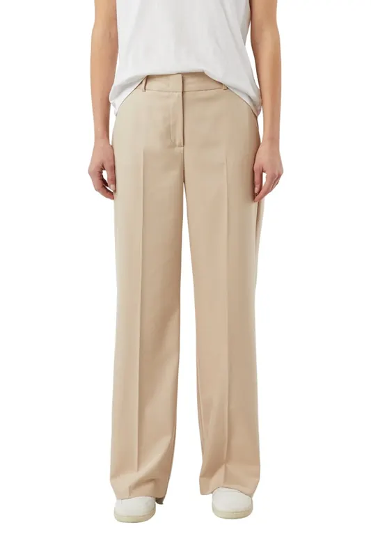 Comma  Pants Beige Maat: W38 | Pantalons Outlet | Dames | Beige
