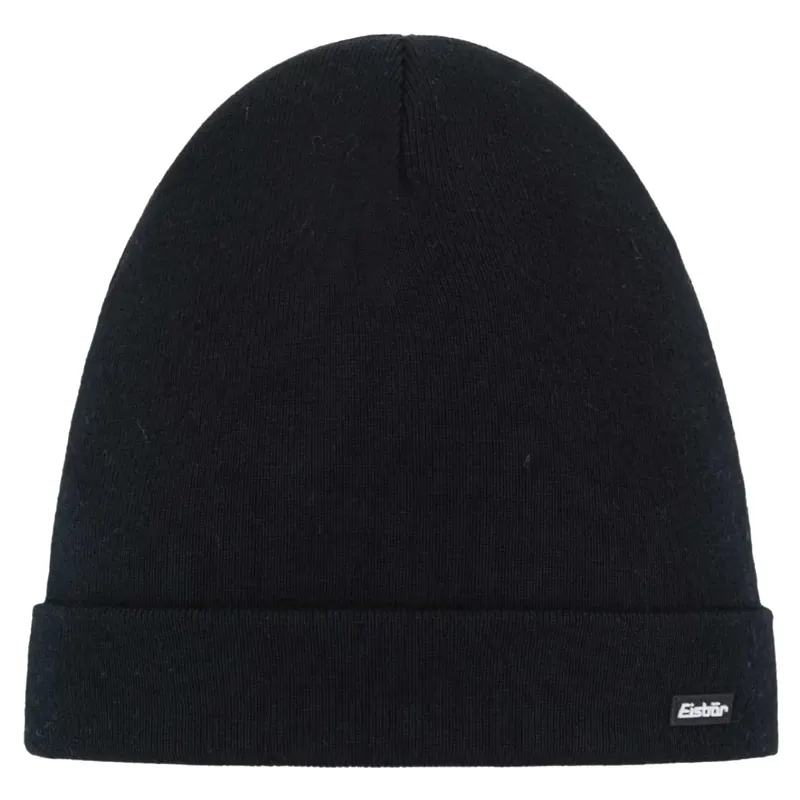 Eisbar Renan OS MU RL E30933-009, Unisex, Czarne, czapki, Merino, rozmiar: One size