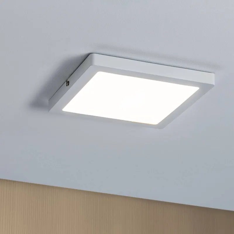 Paulmann Atria lampa sufitowa 22 x 22 cm biały