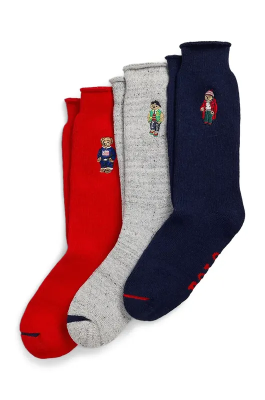 Polo Ralph Lauren skarpetki bawełniane 3-pack