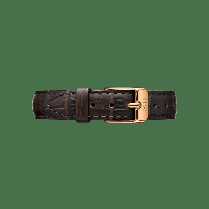 Daniel Wellington DW Strap Leather York 14mm Rose Gold