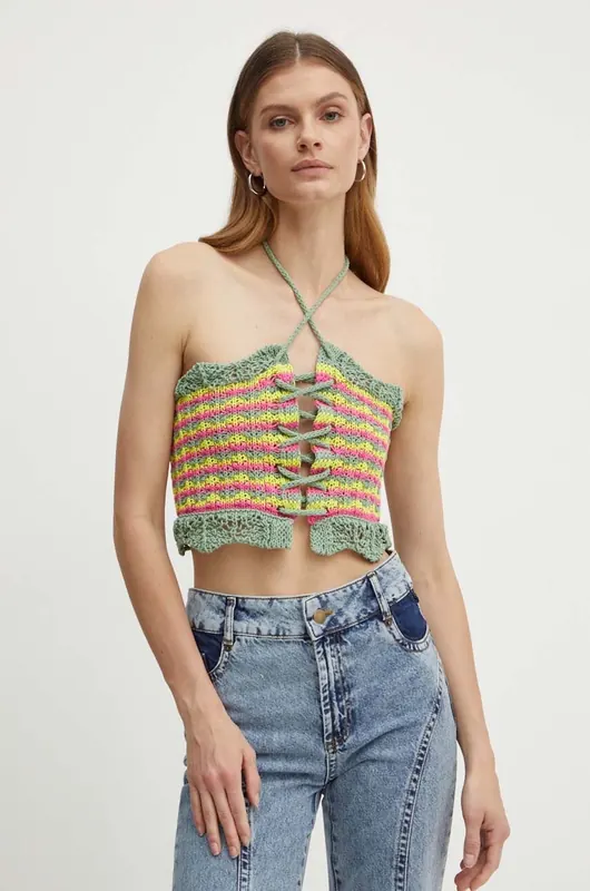 MAX&Co. top bawełniany x FATMA MOSTAFA