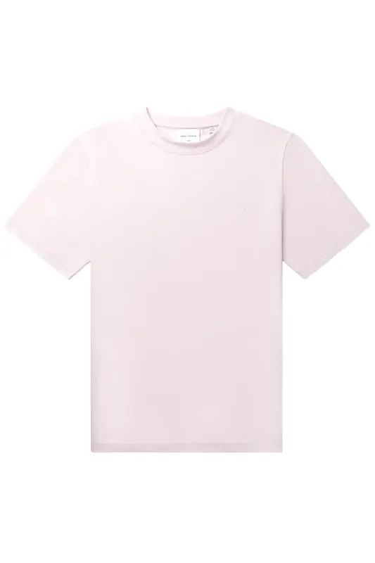 Daily Paper Erib Ss T-shirt Ice Pink Maat: S | Basic T-Shirts Outlet | Heren | Roze