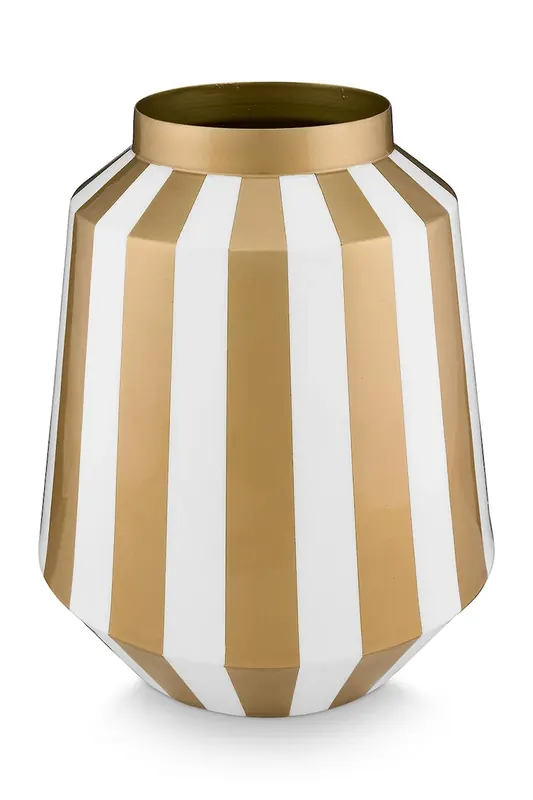 Pip Studio wazon dekoracyjny Stripes White-Gold