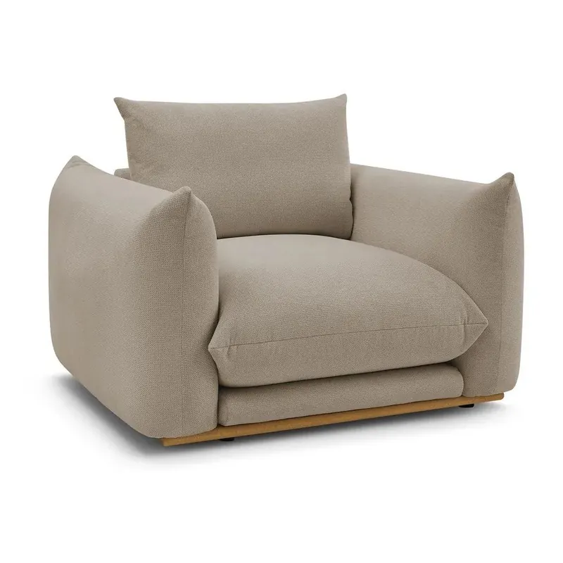 Beżowy fotel Ernest – Bobochic Paris