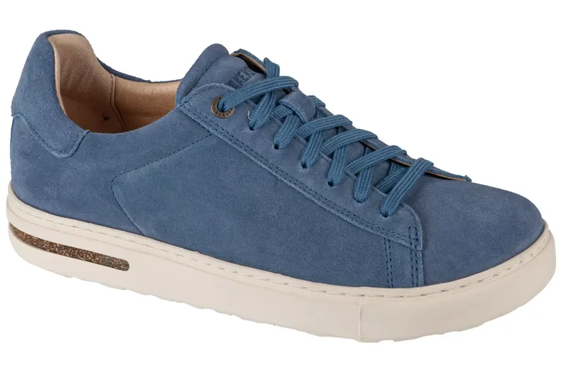 Birkenstock Bend Low LEVE 1027280, Unisex, Niebieskie, buty sneakers, skóra zamszowa, rozmiar: 36