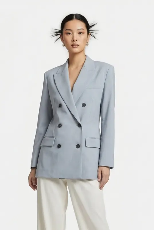 IRO Paris Pietra Stone Blue Maat: L | Blazers Outlet | Dames | Blauw