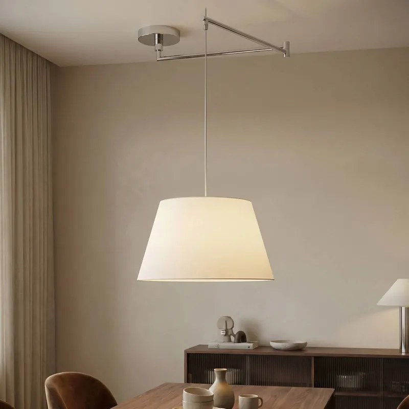 Helestra Certo lampa wisząca stożkowa 1-pkt. biała