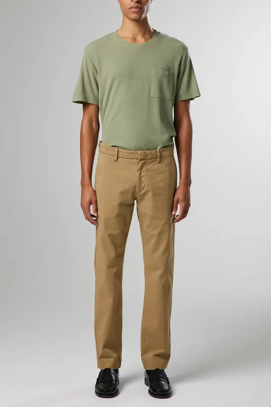 NN.07 Theo 1202 Khaki Mid Maat: W38L32 | Chino's Outlet | Heren | Bruin
