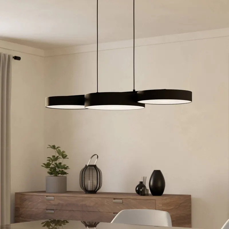 EGLO connect Smart Żyrandol LED Barbano-Z, czarny
