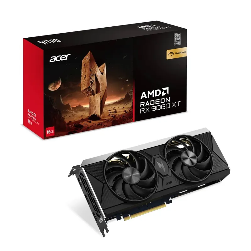 Acer Nitro Radeon™ Karta graficzna RX 9060 XT OC 16GB