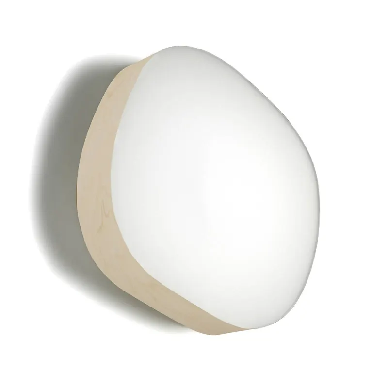 LZF Guijarro Large kinkiet LED, kość słoniowa