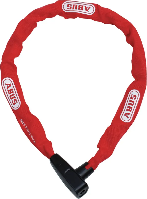 ABUS zabezpieczenie rowerowe 6800/85 2.0 CityChain czerwone (one size)