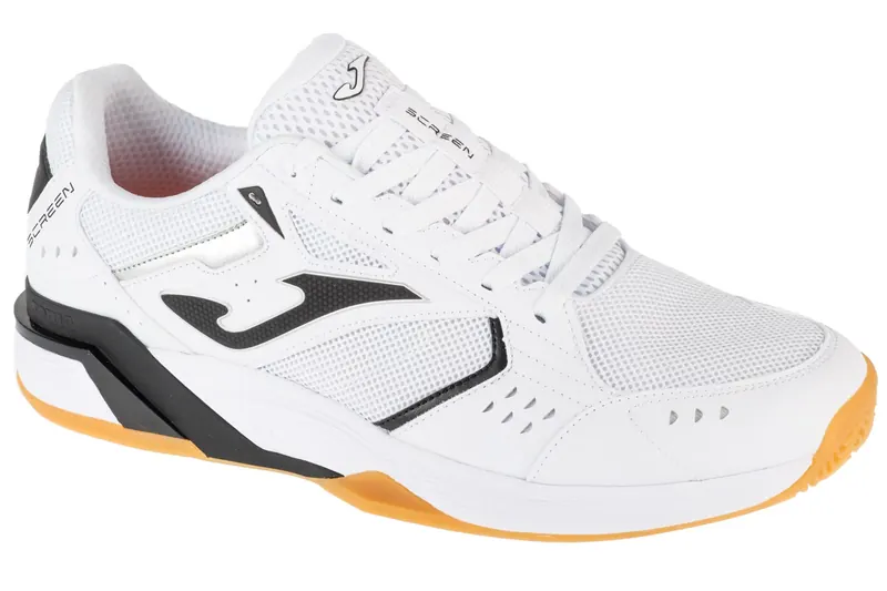 Joma B.Screen Men 2502 BSCRES2502, Męskie, Białe, buty do piłki ręcznej, przewiewna siateczka, rozmiar: 44,5